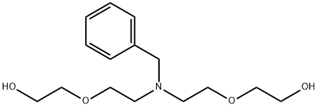 N-Benzyl-N-bis(PEG1-OH) 化学構造式