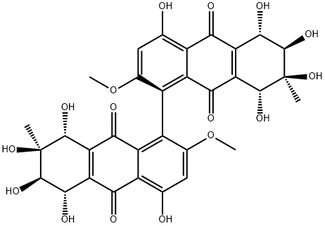 alterporriol D,119644-07-4,结构式