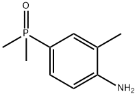 Benzenamine, 4-(dimethylphosphinyl)-2-methyl- Structure