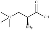 (2R)-2-amino-3-(trimethylsilyl)propanoic acid 结构式