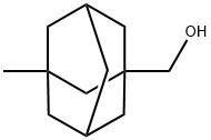 Tricyclo[3.3.1.13,7]decane-1-methanol, 3-methyl- 化学構造式