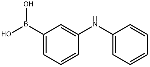 Boronic acid, B-[3-(phenylamino)phenyl]- 结构式