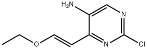 5-Pyrimidinamine, 2-chloro-4-[(1E)-2-ethoxyethenyl]-|