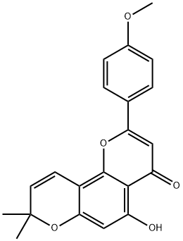 4'-O-Methylatalantoflavone 化学構造式