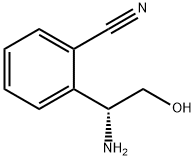 (R)-2-(1-氨基-2-羟乙基)苯腈,1213040-03-9,结构式