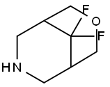 9,9-Difluoro-3-Oxa-7-Aza-Bicyclo[3.3.1]Nonane(WX120103) Struktur