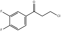 1-Propanone, 3-chloro-1-(3,4-difluorophenyl)-