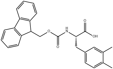 (9H-Fluoren-9-yl)MethOxy]Carbonyl L-3,4-Dimethylphe Structure