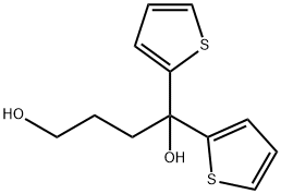 1,4-Butanediol, 1,1-di-2-thienyl- Structure