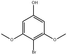 Phenol, 4-bromo-3,5-dimethoxy- 化学構造式