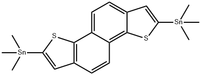 2,7-Bis(trimethylstannyl)naphtho[1,2-b:5,6-b']dithiophene Structure
