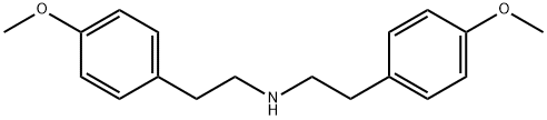 Benzeneethanamine, 4-methoxy-N-[2-(4-methoxyphenyl)ethyl]- Structure