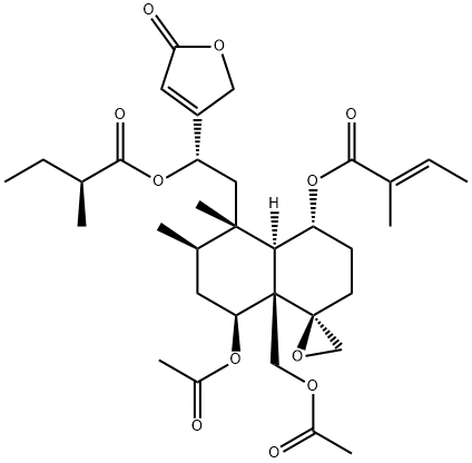 Ajugamarin G1 Structure