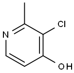 3-chloro-2-methylpyridin-4-ol Structure