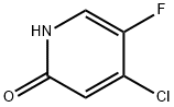 2(1H)-Pyridinone, 4-chloro-5-fluoro- Struktur