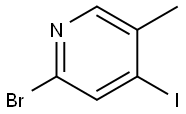2-溴-4-碘-5-甲基吡啶,1227577-26-5,结构式
