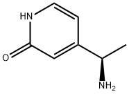 2(1H)-Pyridinone, 4-[(1R)-1-aminoethyl]-,1228568-80-6,结构式