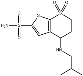 セゾラミド 化学構造式