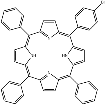 123444-60-0 5-(溴苯基)- 10,15,20-苯基卟啉