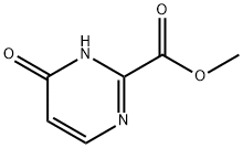 6-氧代-1,6-二氢嘧啶-2-甲酸甲酯 结构式