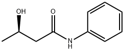 (R)-N-PHENYL-3-HYDROXYBUTANAMIDE, 124095-27-8, 结构式