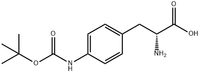4-(Boc-amino)-D-phenylalanine,1241679-78-6,结构式