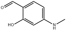 Benzaldehyde, 2-hydroxy-4-(methylamino)- 化学構造式