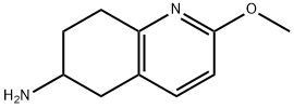 6-Quinolinamine, 5,6,7,8-tetrahydro-2-methoxy- Struktur
