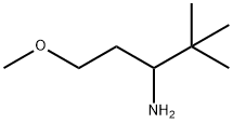 1-methoxy-4,4-dimethylpentan-3-amine Struktur