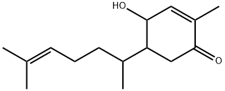 1-Hydroxybisabola-2,10-dien-4-one 化学構造式