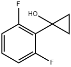 Cyclopropanol, 1-(2,6-difluorophenyl)- Struktur
