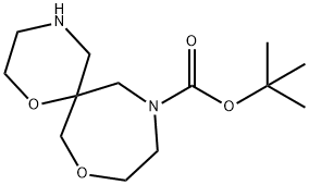 1,8-二氧杂-4,11-二氮杂螺[5.6]十二烷-11-羧酸叔丁酯,1251010-99-7,结构式