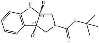 Cis-Tert-Butyl 1,3A,4,8B-Tetrahydropyrrolo[3,4-B]Indole-2(3H)-Carboxylate(WX115073) 化学構造式