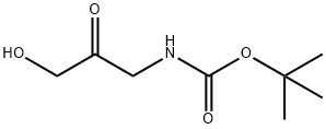 Carbamic acid, N-(3-hydroxy-2-oxopropyl)-, 1,1-dimethylethyl ester Structure