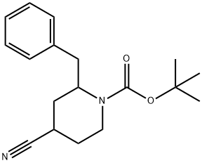 1251842-93-9 叔-丁基 2-苯甲基-4-氰基哌啶-1-甲酸基酯