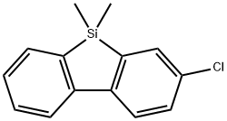 3-氯-5,5-二甲基-5H-二苯并[B,D]噻咯, 1252259-63-4, 结构式