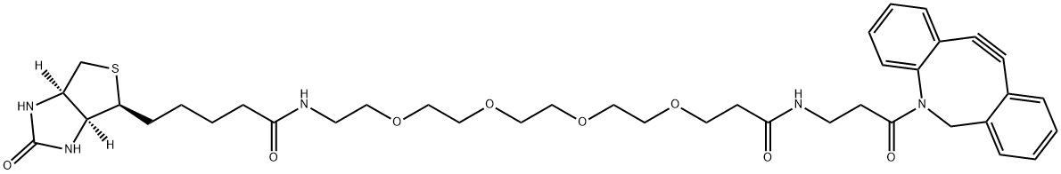 生物素-PEG4-DBCO,1255942-07-4,结构式