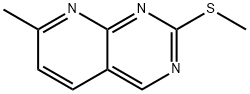 7-甲基-2-(甲硫基)吡啶并[2,3-D]嘧啶 结构式