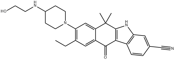 Alectinib M4 metabolite Struktur