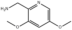 2-Pyridinemethanamine, 3,5-dimethoxy- Structure