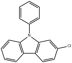 9H-Carbazole, 2-chloro-9-phenyl- Structure