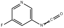 Pyridine, 3-fluoro-5-isocyanato-,1260671-87-1,结构式