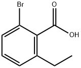 2-溴-6-乙基苯甲酸 结构式