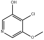 3-Pyridinol, 4-chloro-5-methoxy- 化学構造式