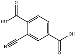 2-氰基对苯二甲酸 结构式