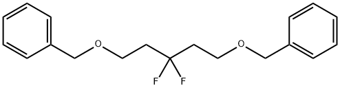 Benzene, 1,1'-[(3,3-difluoro-1,5-pentanediyl)bis(oxymethylene)]bis-