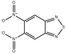 5,6-二硝基-2,1,3-苯并噻二唑 结构式