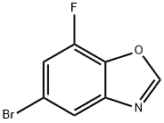 Benzoxazole, 5-bromo-7-fluoro- Structure