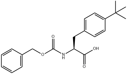 Z-L-Phe(4-tBu)-OH 结构式