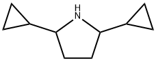 2,5-dicyclopropylpyrrolidine Structure